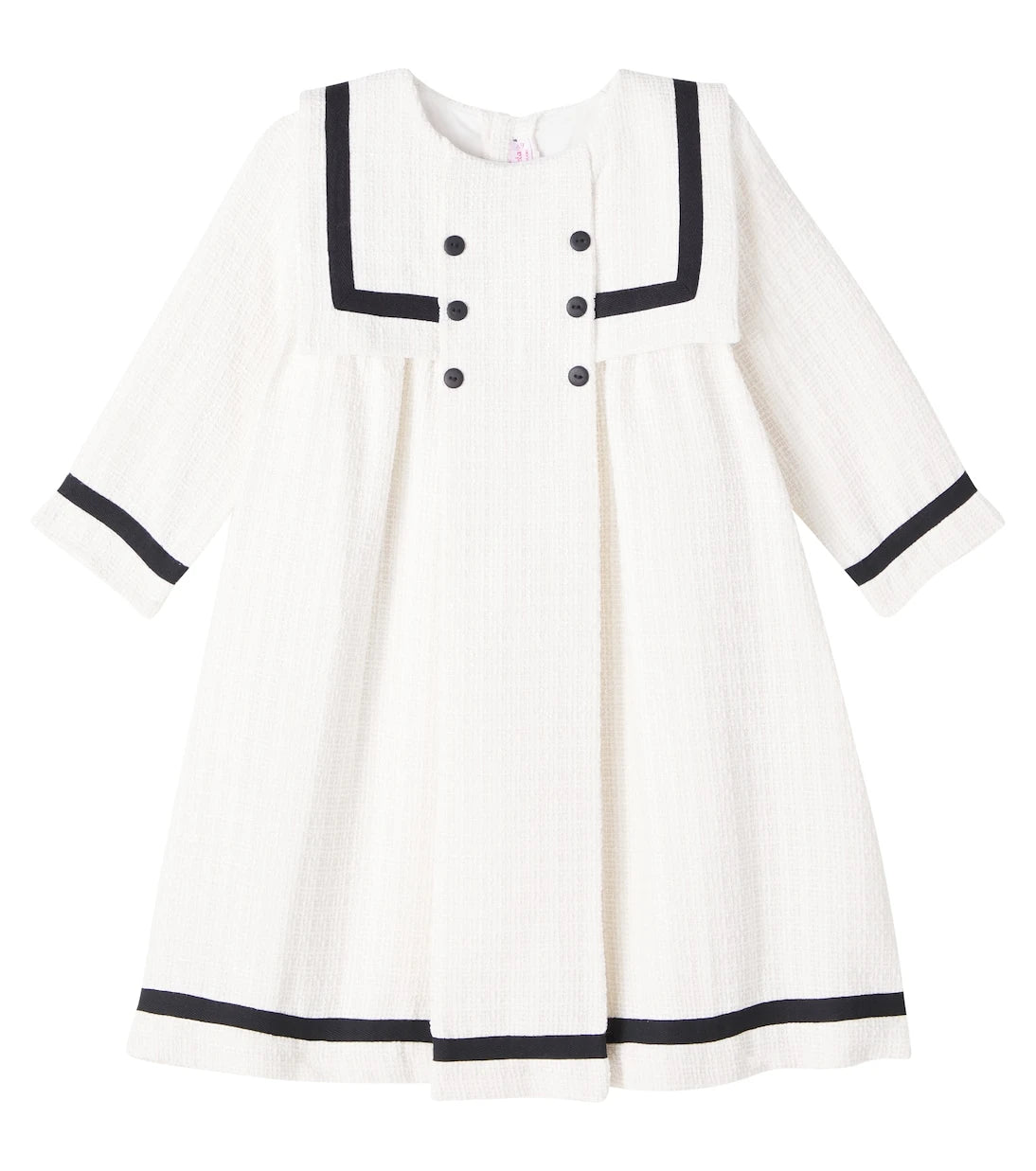 La Coqueta - Lucinda bouclé tweed dress