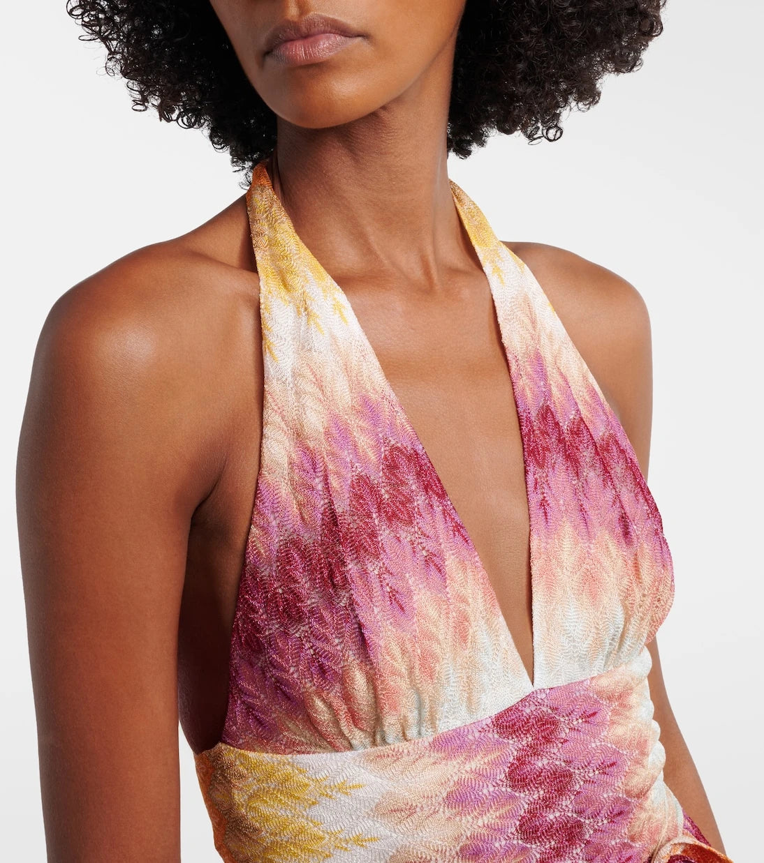Missoni - Halterneck maxi dress