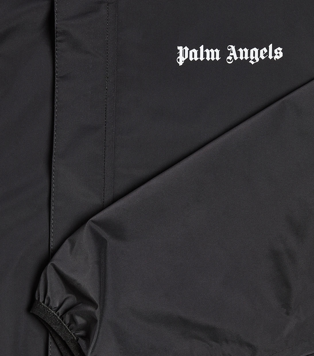 Palm Angels Kids - سويت شيرت بقبعة وسحاب وشعار