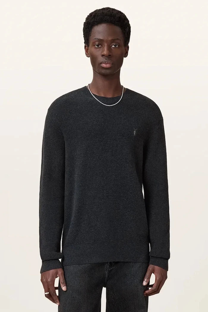 AllSaints erkek yün karışımlı kazak