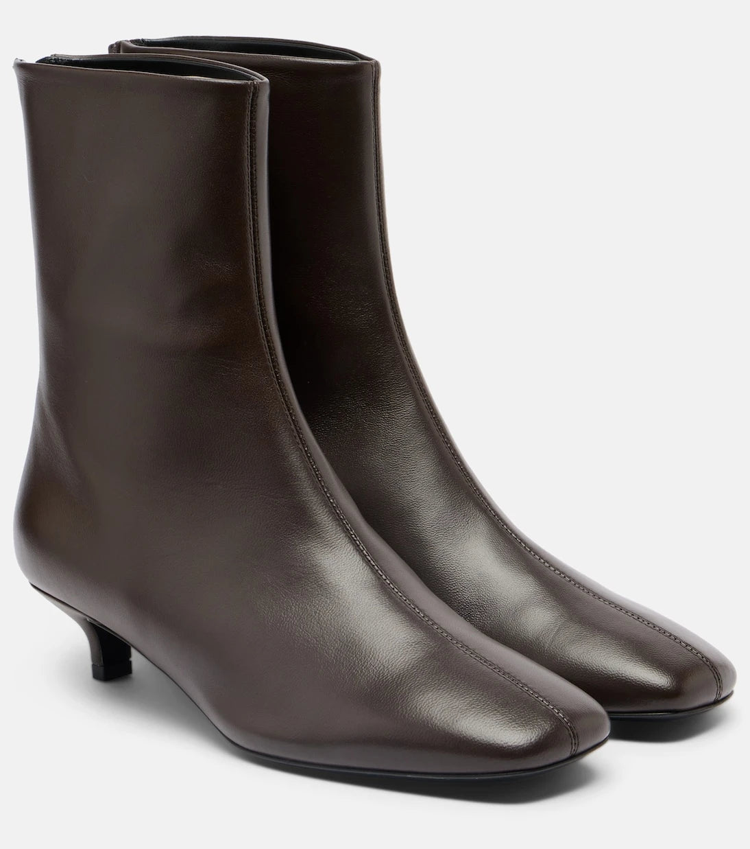 Toteme - Leather ankle boots
