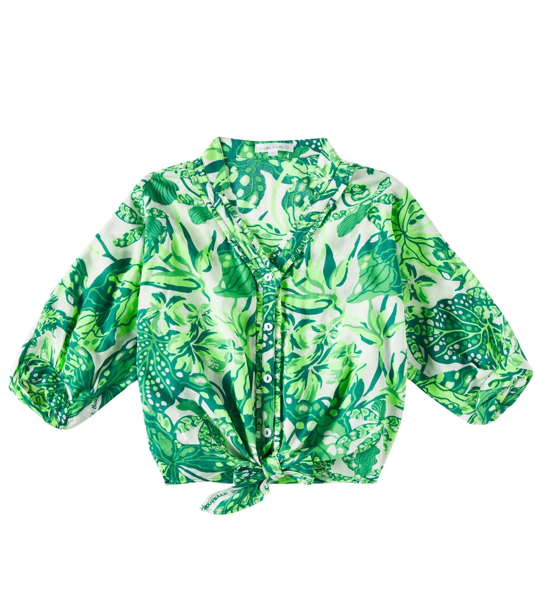 Poupette St Barth Kids - Blusa floral Azia