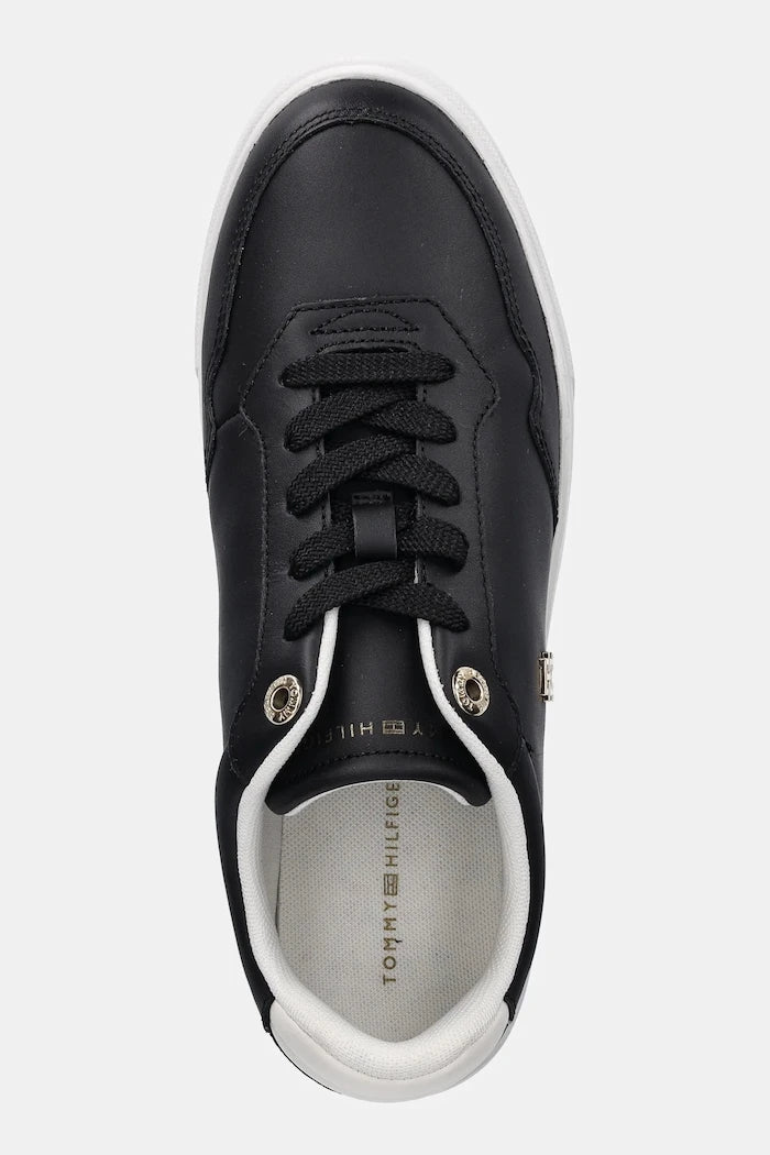 Кожени маратонки Tommy Hilfiger ESSENTIAL ELEVATED COURT SNEAKER