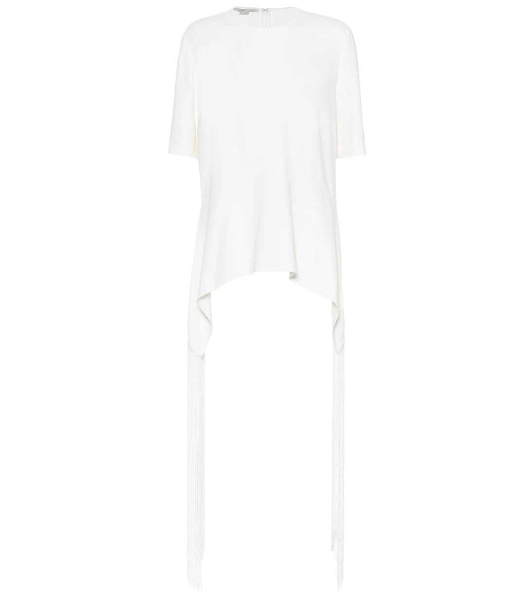 Stella McCartney - Fringed crêpe top