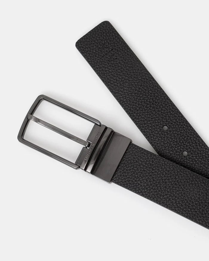 Armani Exchange Erkek Deri Kemer