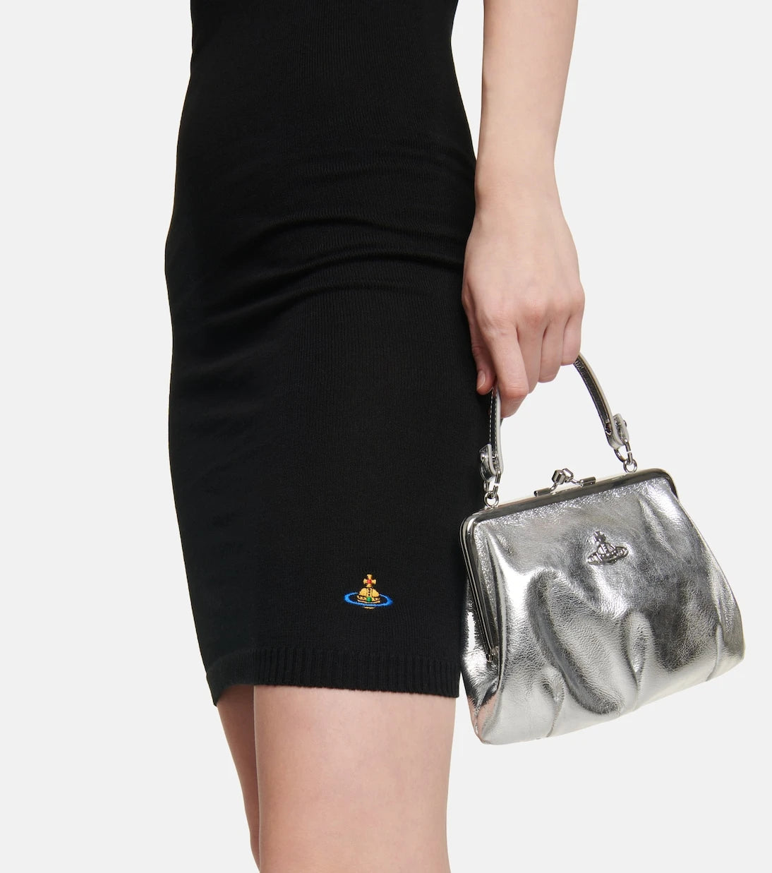 Vivienne Westwood - Embroidered cotton minidress