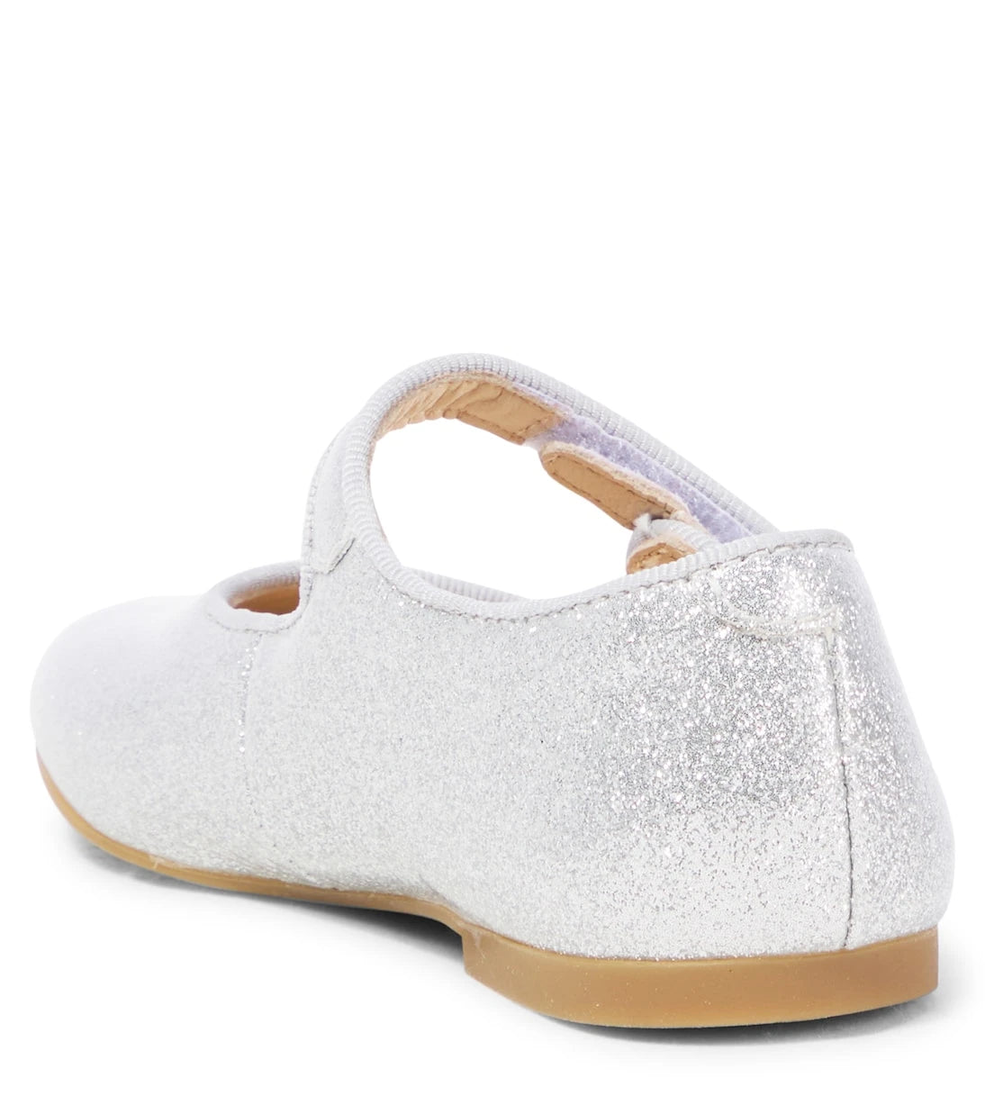 Pom d'Api - Daisy Baby metallic leather slides