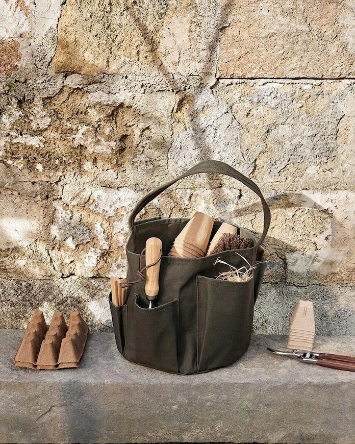 ferm LIVING Bark Garden Bucket Bahçe Alet Çantası