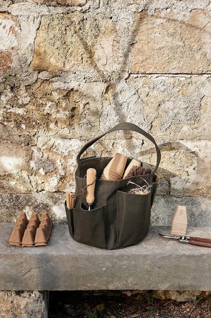 ferm LIVING Bark Garden Bucket Bahçe Alet Çantası