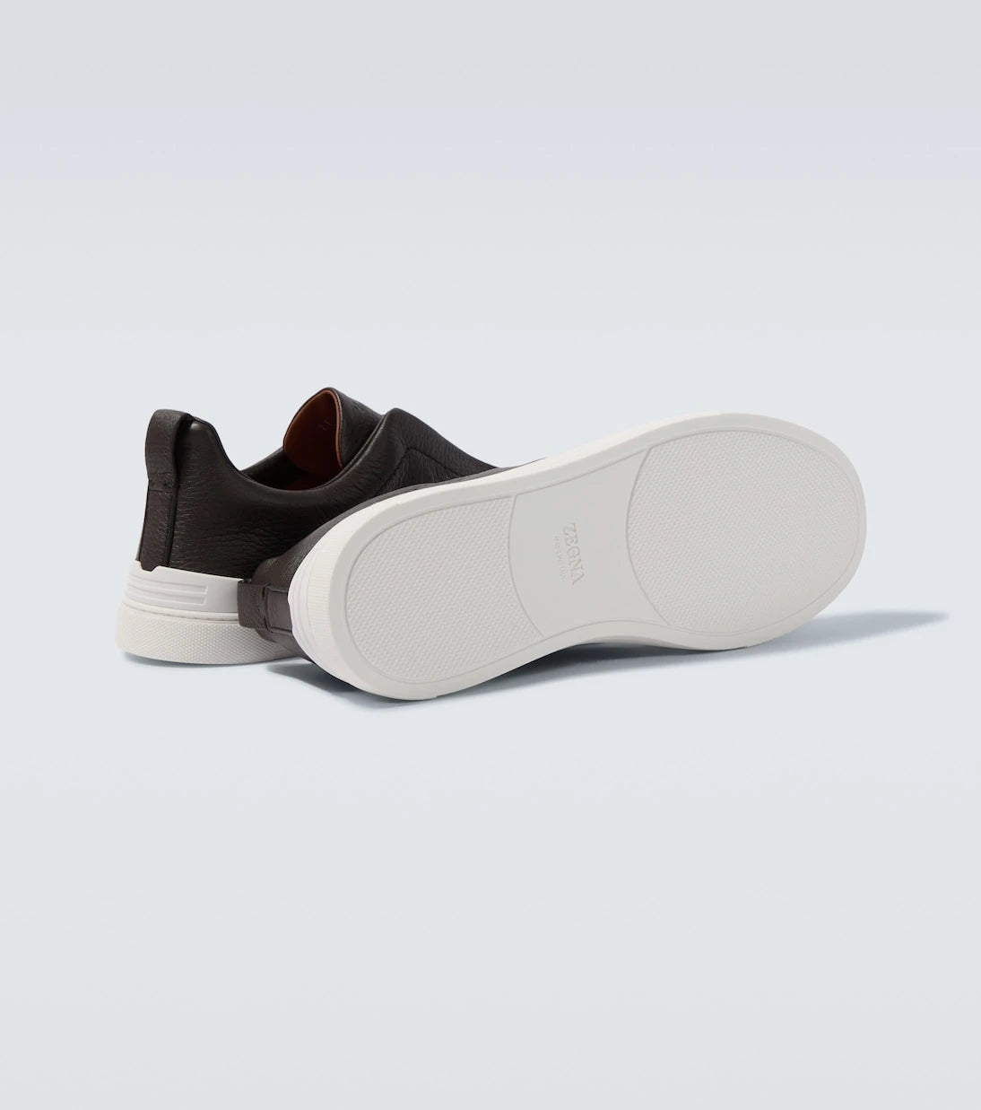Zegna - Triple Stitch leather sneakers