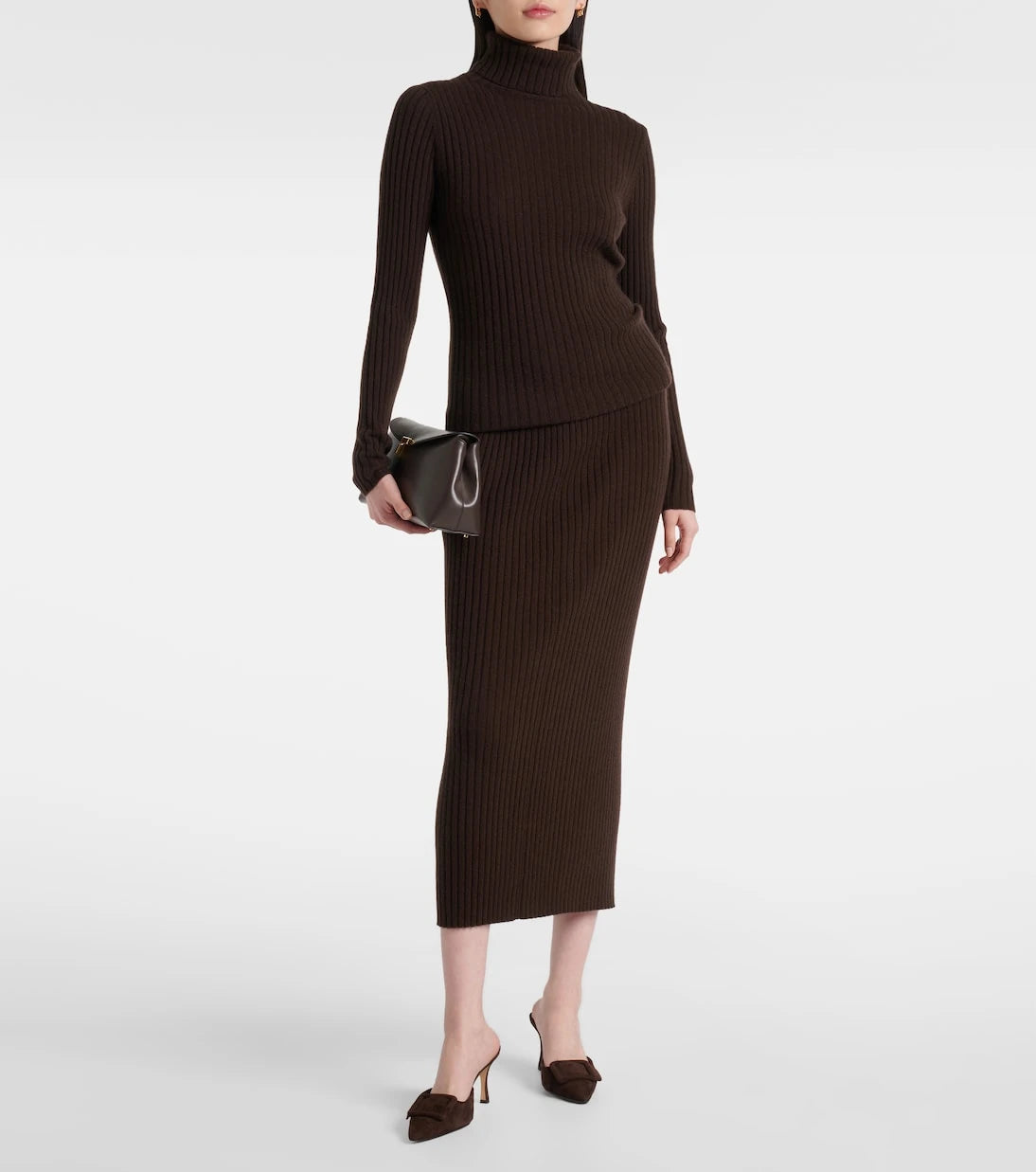 Jardin des Orangers - Ribbed-knit cashmere turtleneck