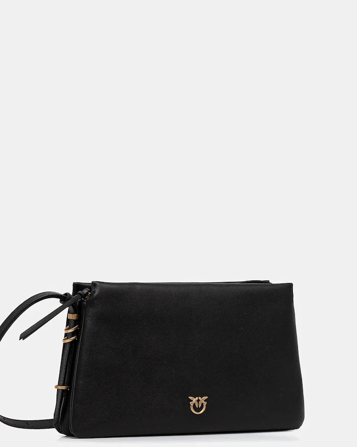 Pinko kadın deri crossbody çanta