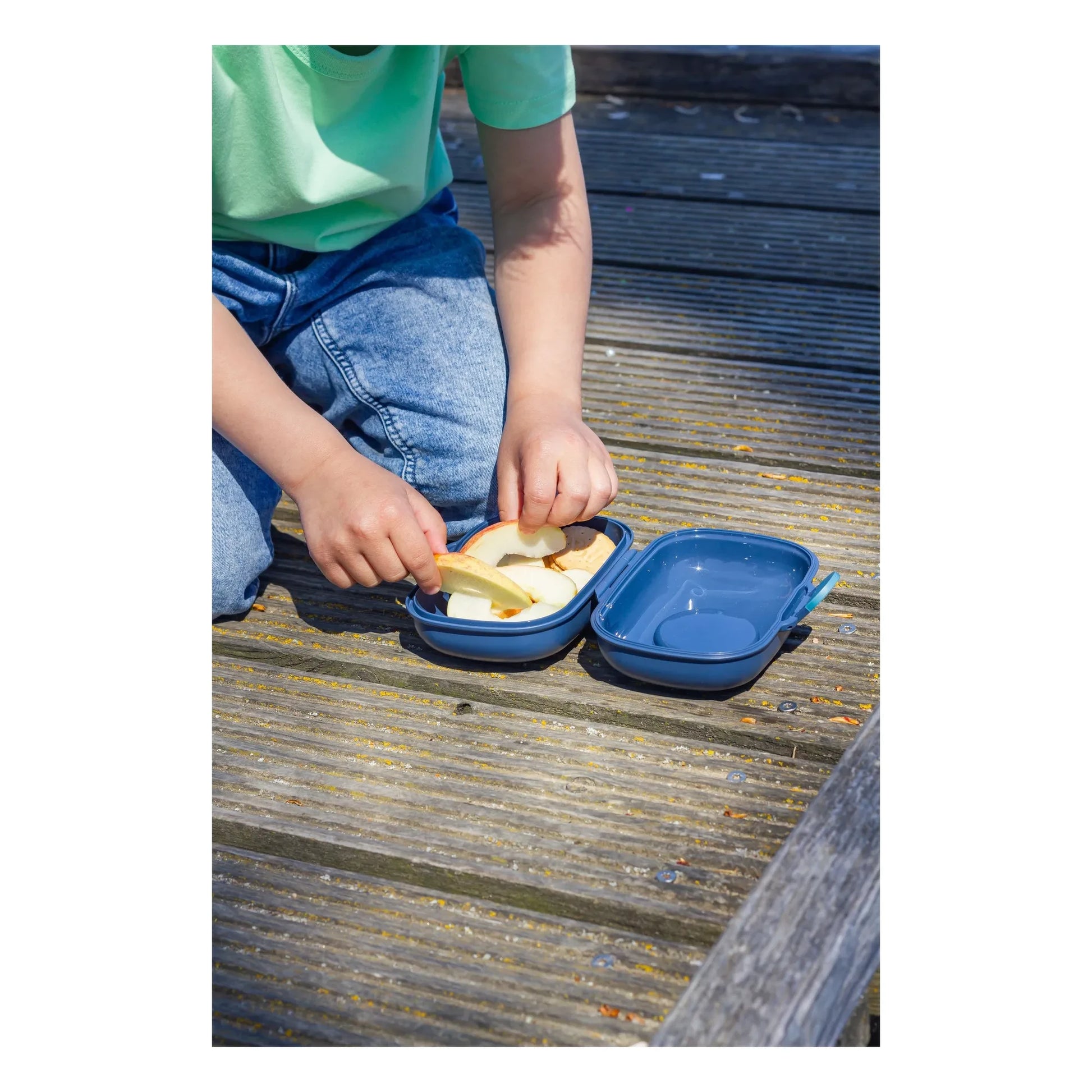Monbento - Gram Loup snack box | Blue