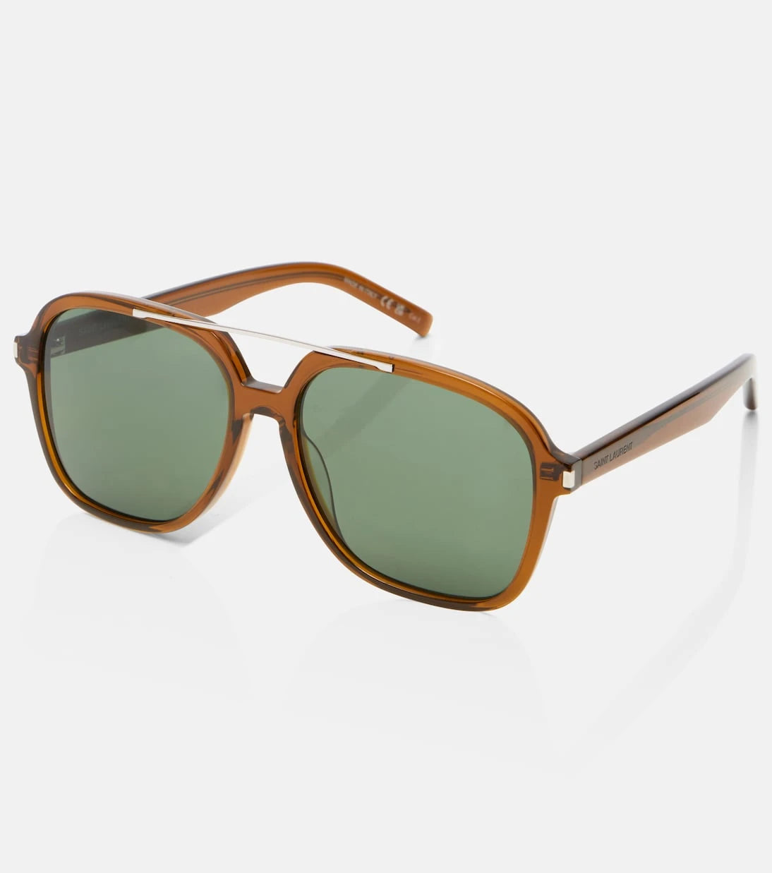 Saint Laurent - Corner Angle square sunglasses