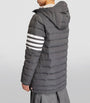 Grey Down-Filled Puffer Jacket