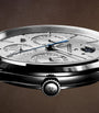 Stainless Steel Ultra Thin Perpetual Calendar Watch 39mm