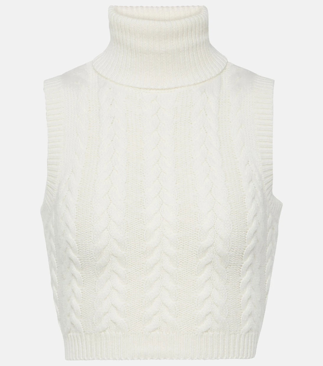 Max Mara - Oscuro wool and cashmere turtleneck top
