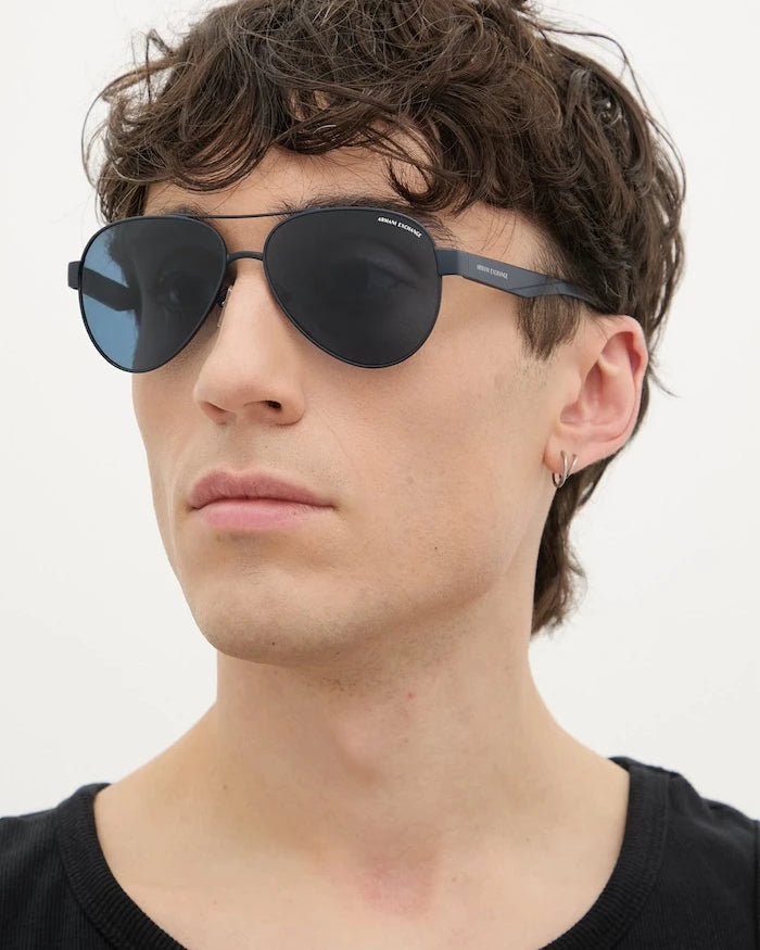 Armani Exchange Erkek Aviatör Güneş Gözlüğü