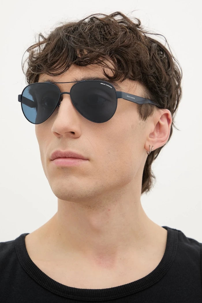 Armani Exchange Erkek Aviatör Güneş Gözlüğü
