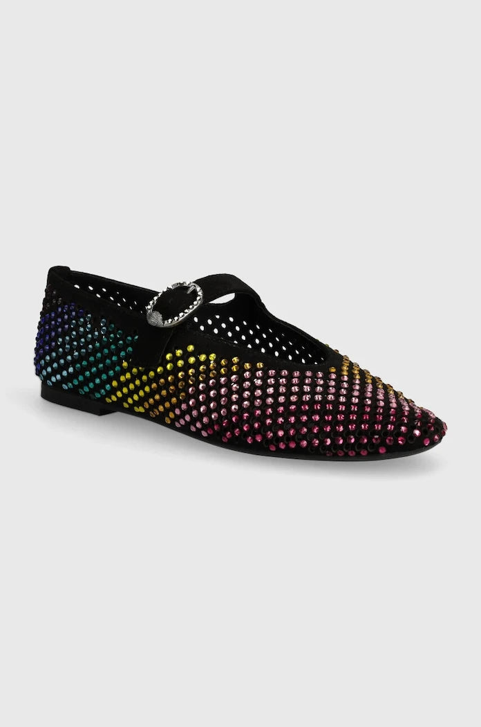 Kadife Balerinler Kurt Geiger London Mayfair Ballet Flat