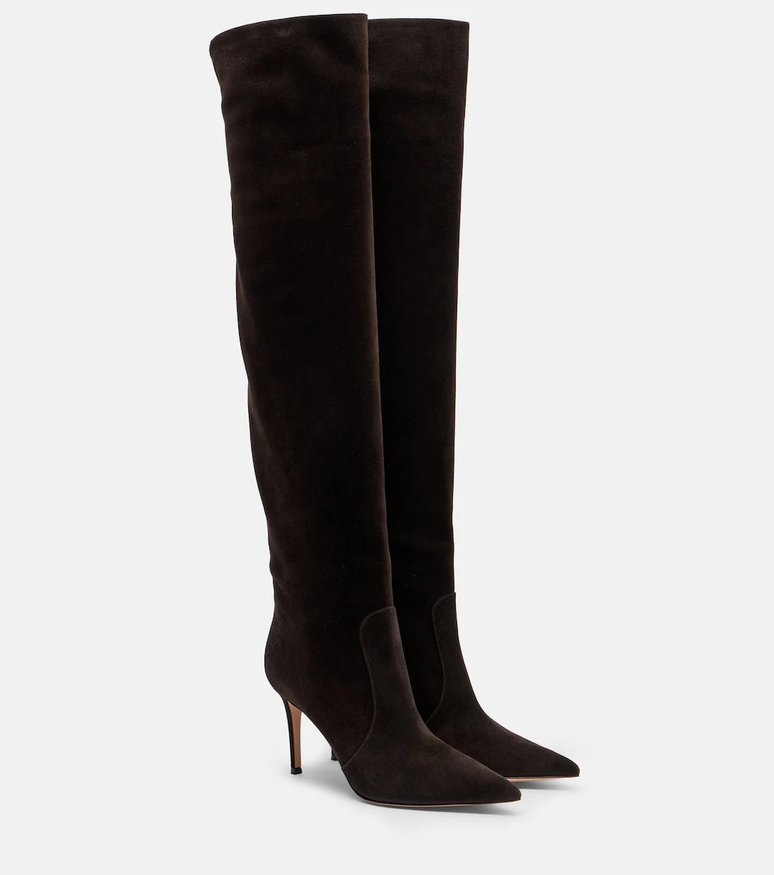 Gianvito Rossi - Hansen suede knee-high boots