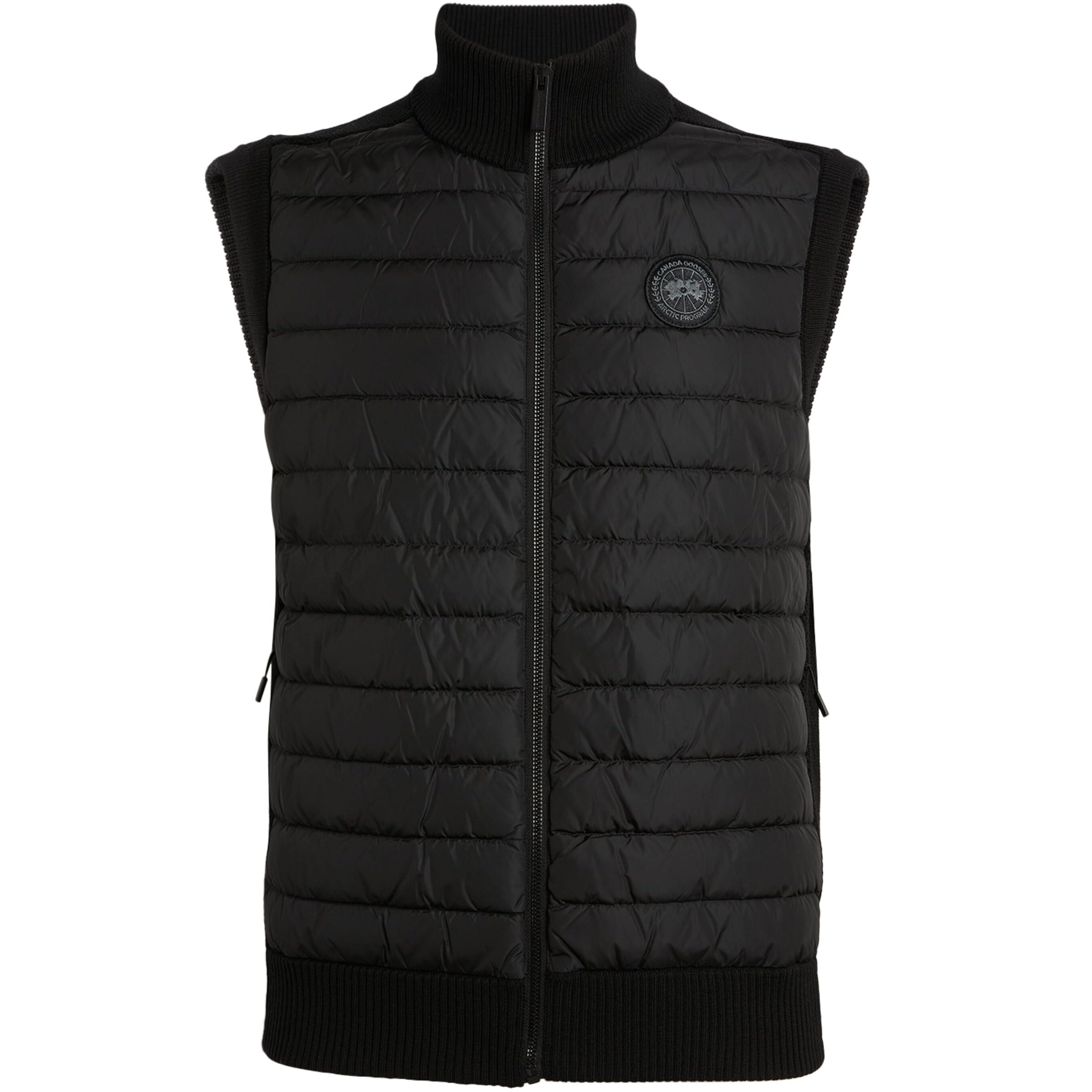 Canada Goose Black Padded Hybridge Gilet