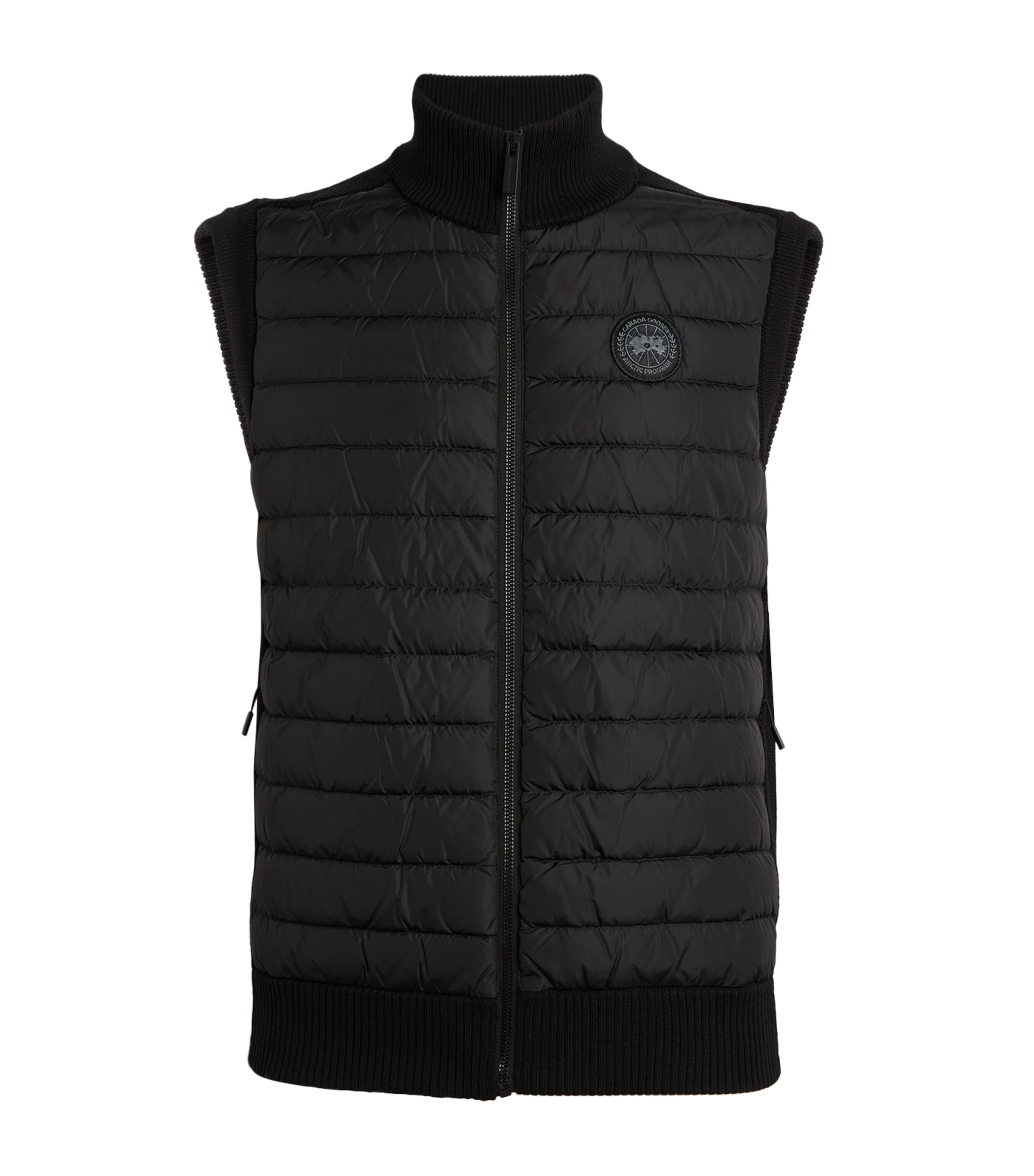 Canada Goose Black Padded Hybridge Gilet