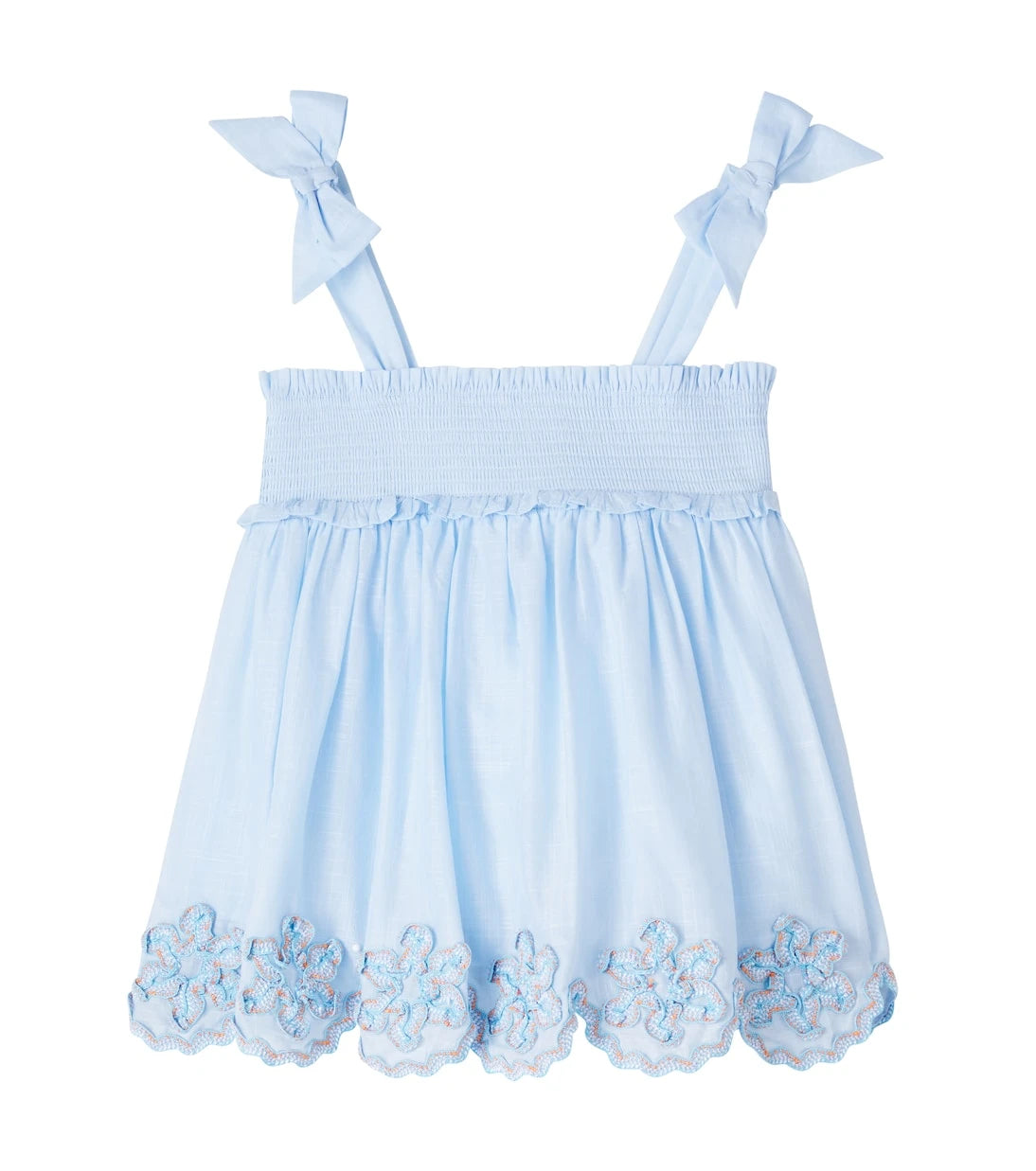 Zimmermann Kids - Cascadian shirred cotton top