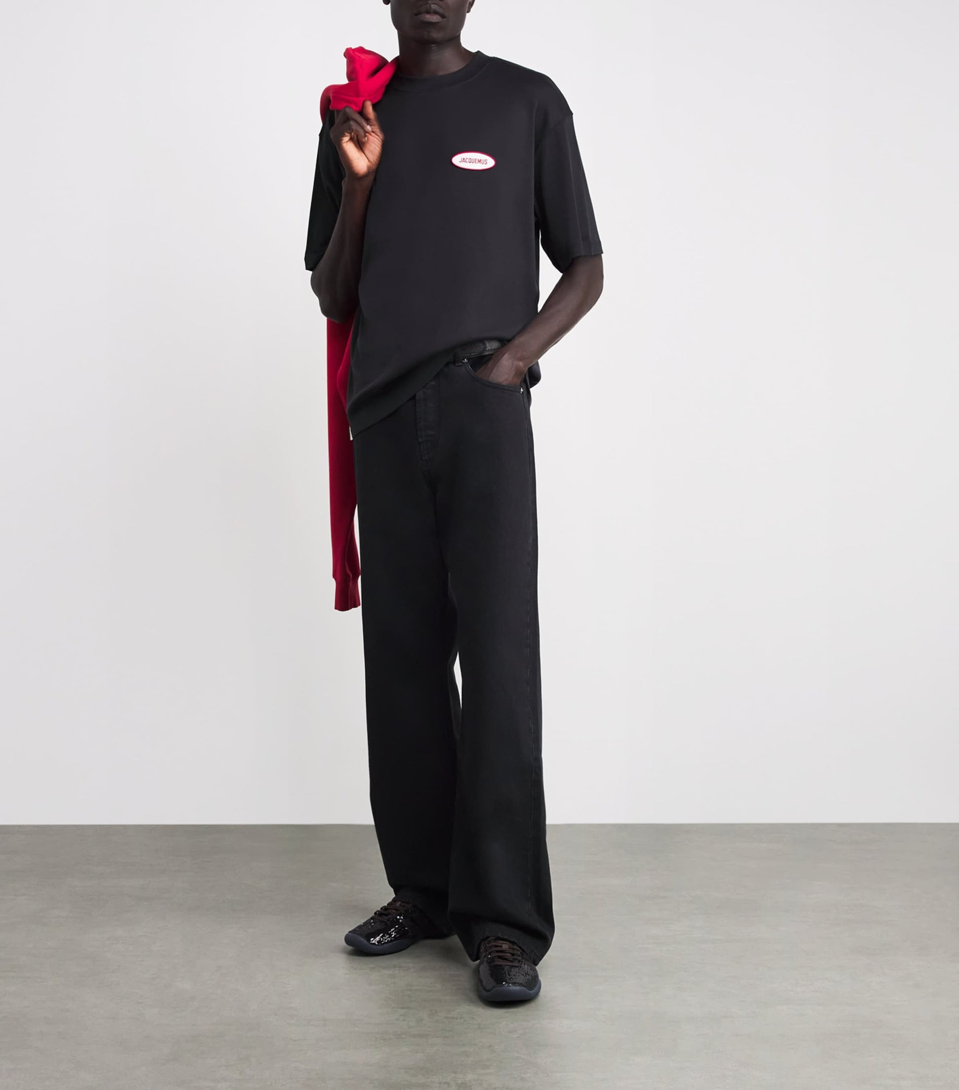 Cotton Logo Patch T-Shirt