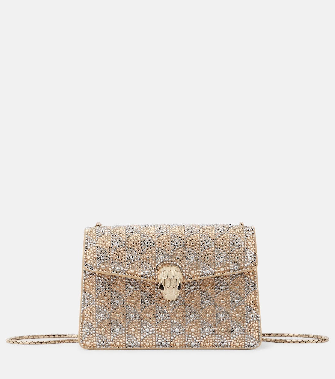 Bvlgari - Serpenti Forever Mini embellished crossbody bag