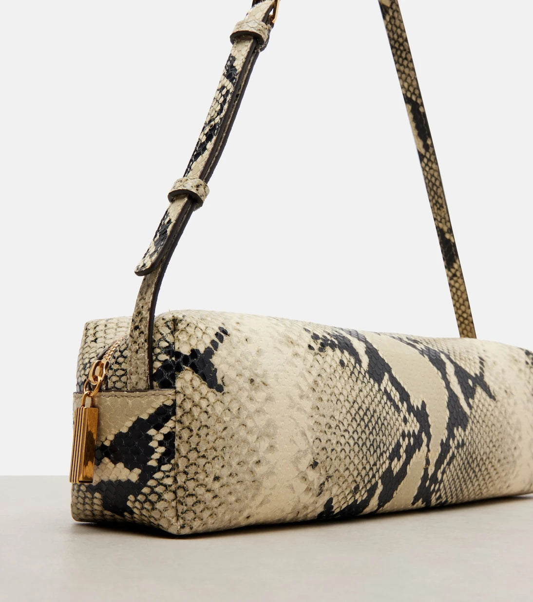 Khaite - Kye Micro snake-effect leather shoulder bag