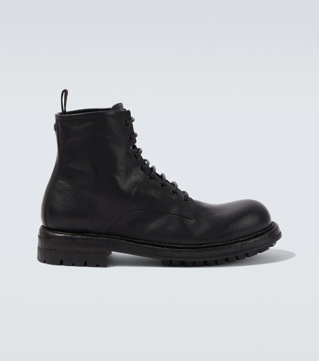 Dolce&Gabbana - DG leather combat boots