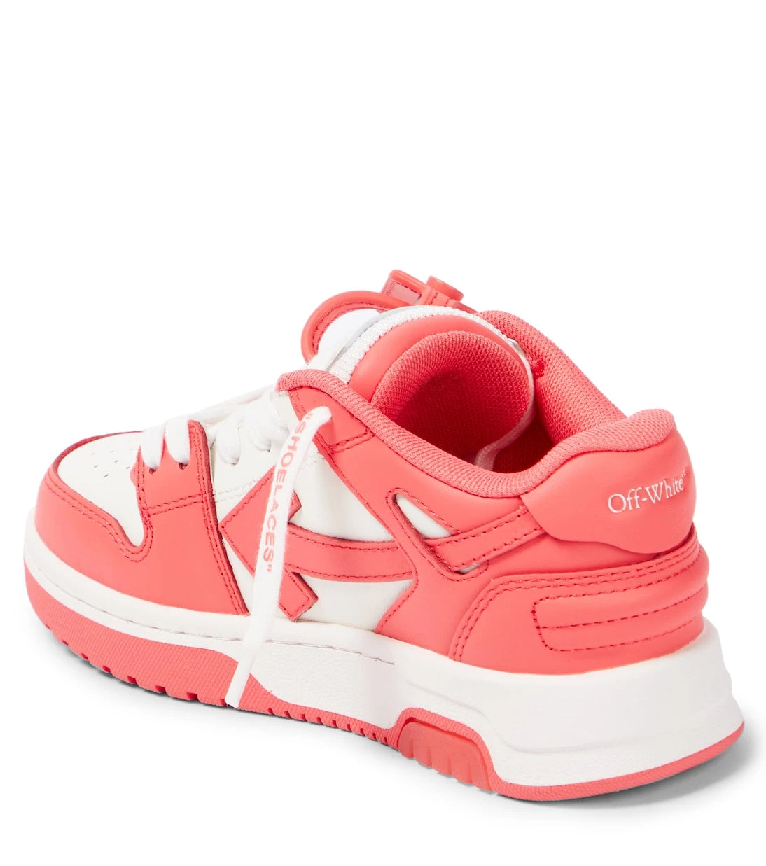 Off-White Kids - Out Of Office leather sneakers