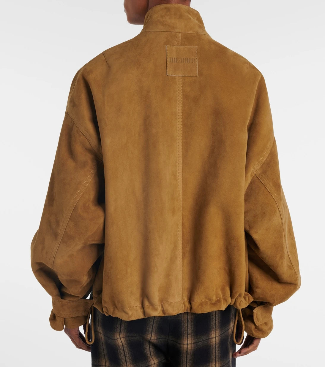 The Attico - Suede bomber jacket