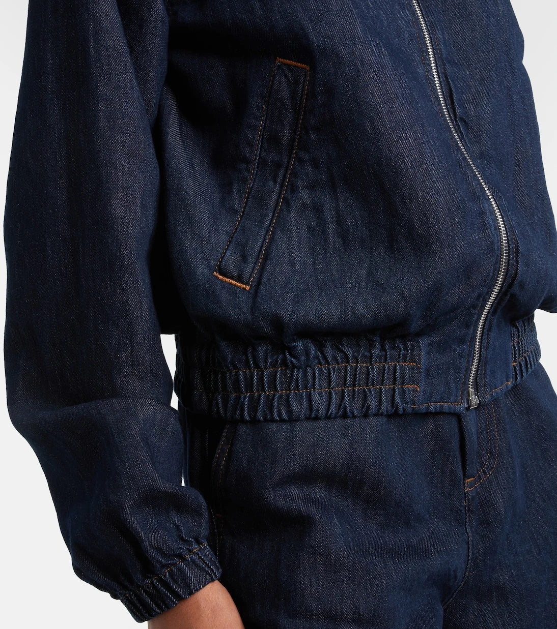 7 For All Mankind - Denim bomber jacket