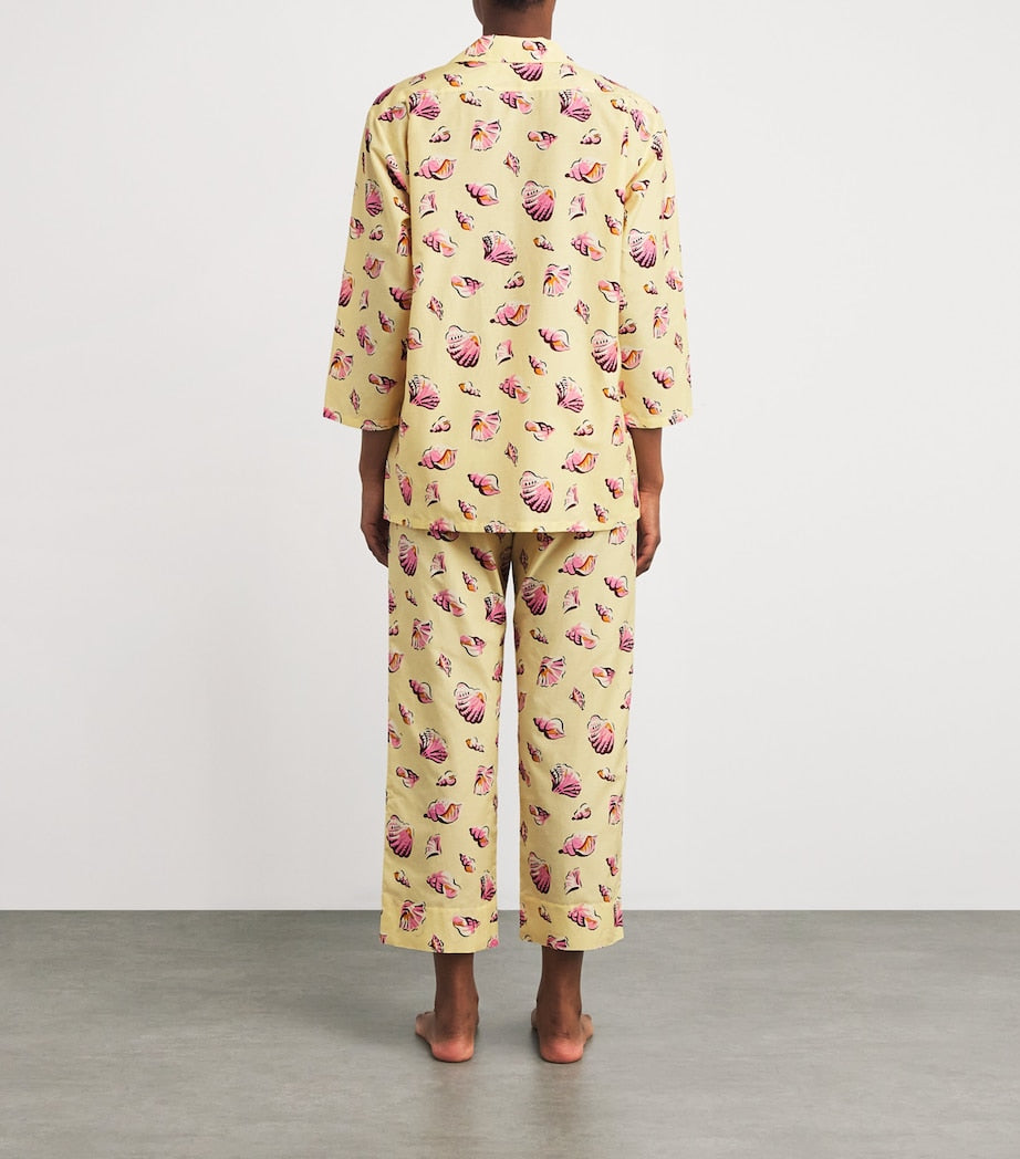 Silk-Cotton Casablanca Helios Pyjama Set
