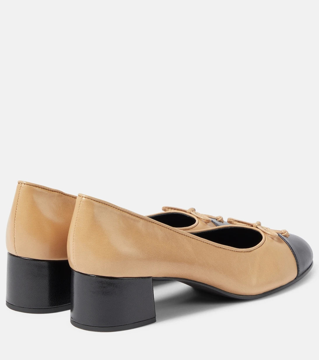 Tory Burch - Bow-detail leather pumps
