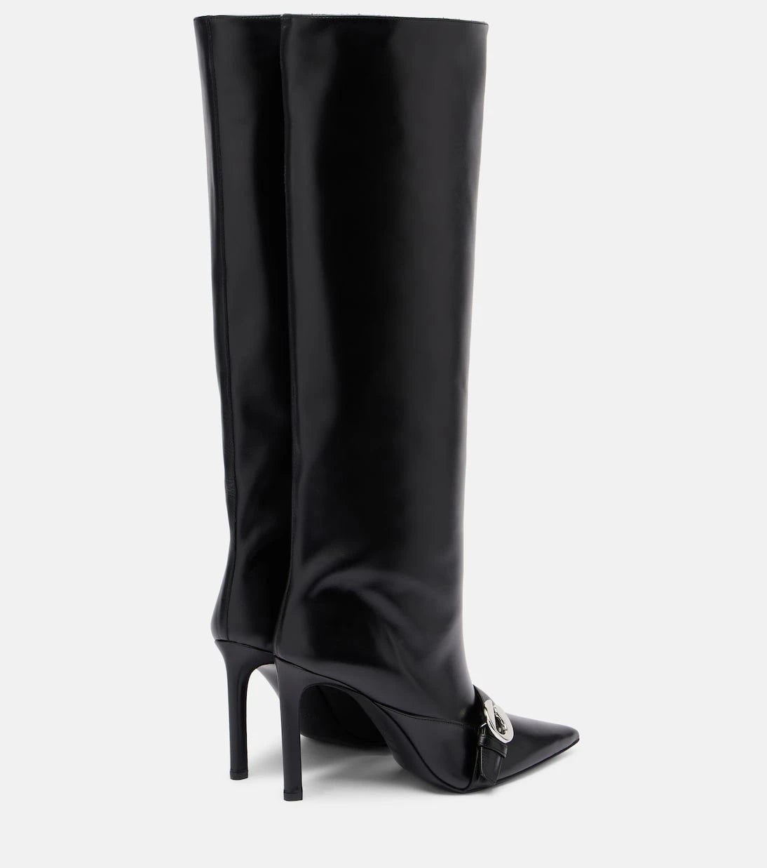 Coperni - Logo leather knee-high boots