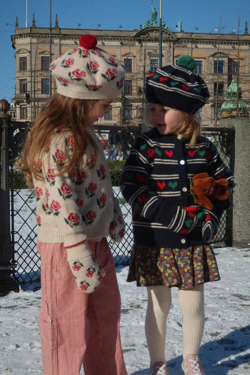 Konges Sløjd - Floral wool-blend cardigan