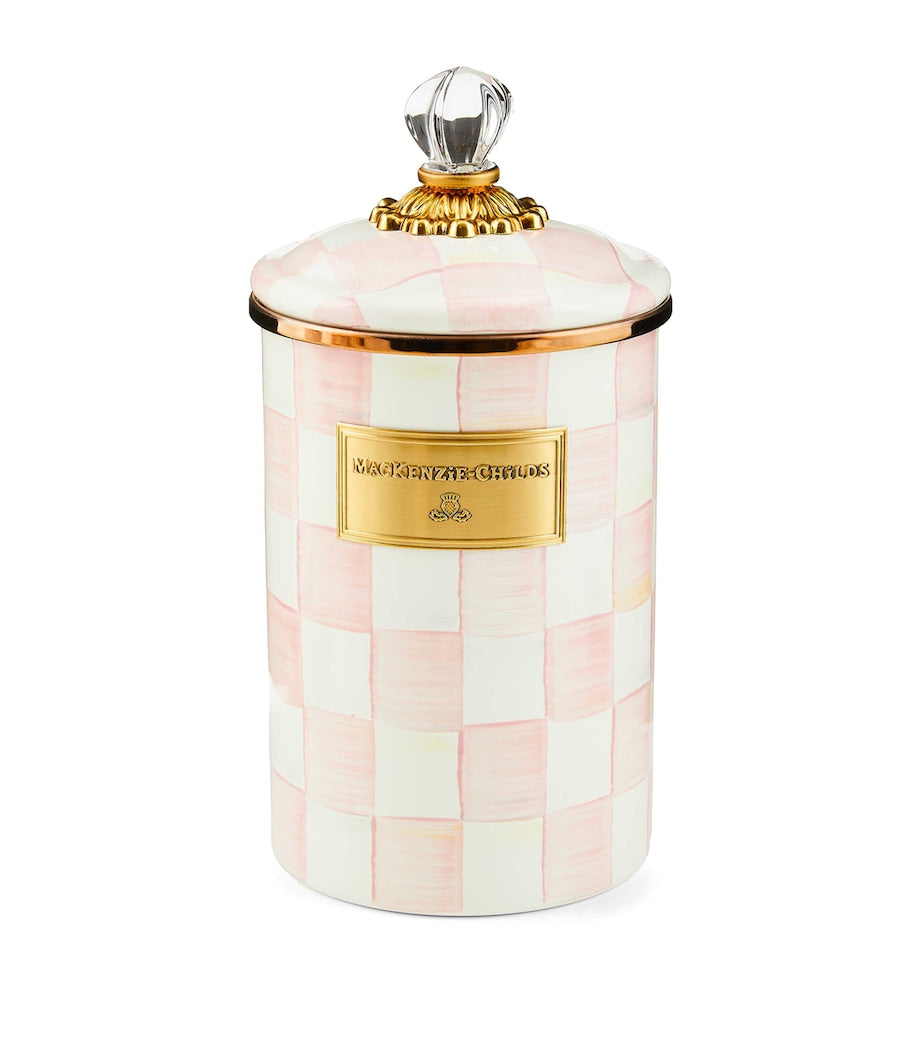 Large Rosy Check Canister (12cm)