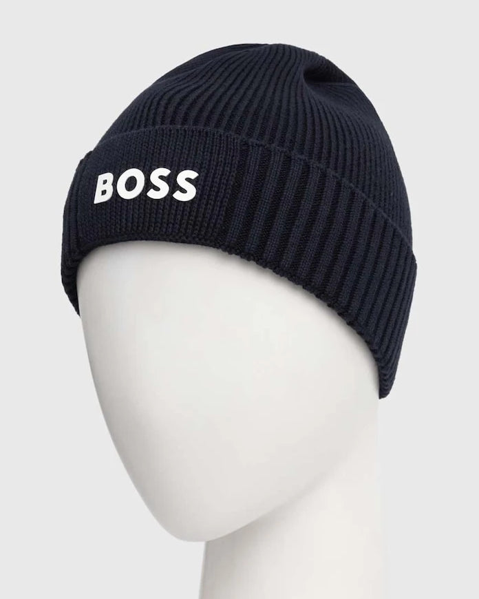 Шапка с вълна Boss Green Asic_Beanie-X