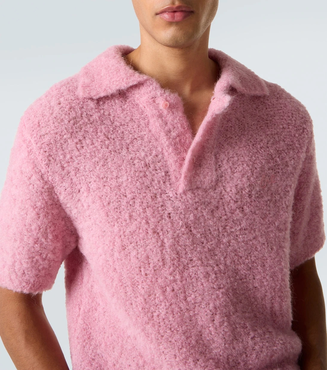 ERL - Alpaca-blend polo sweater