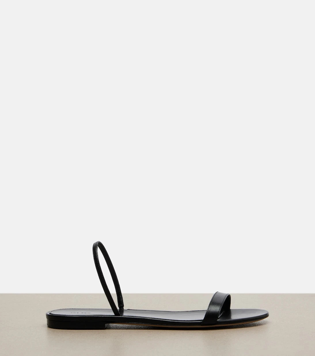 The Row - Ella leather sandals