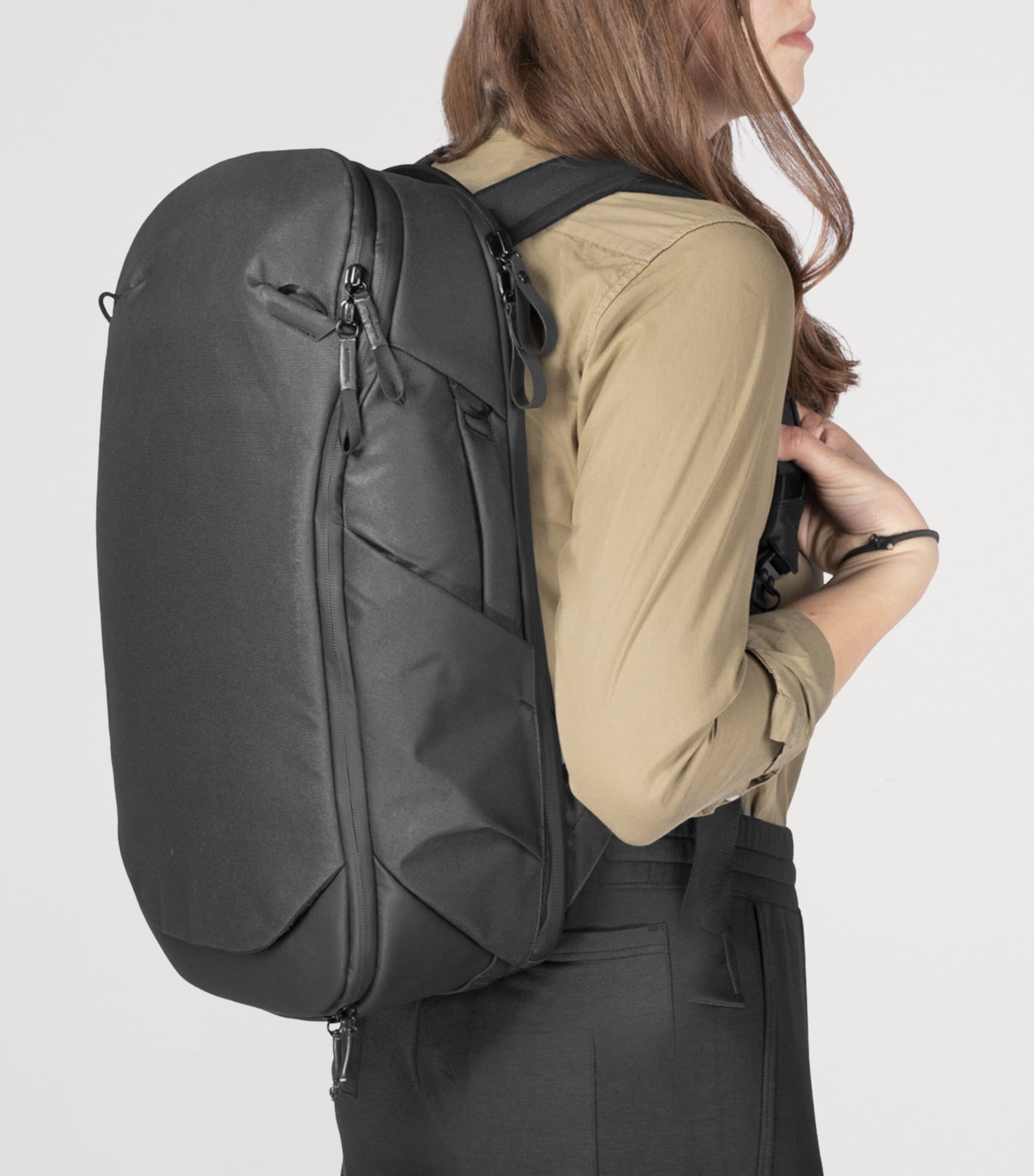 Canvas Expandable 30-Litre Travel Backpack