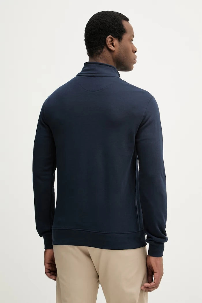 U.S. Polo Assn. Erkek Pamuklu Sweatshirt DHM LB 1/4 ZIP