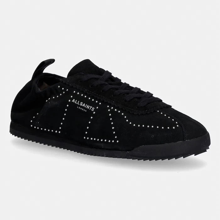 Велурени маратонки AllSaints Kenny Stud Runner