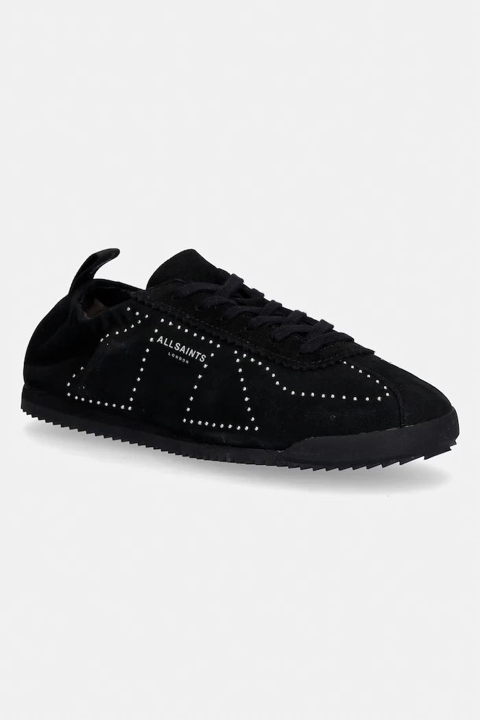 Велурени маратонки AllSaints Kenny Stud Runner