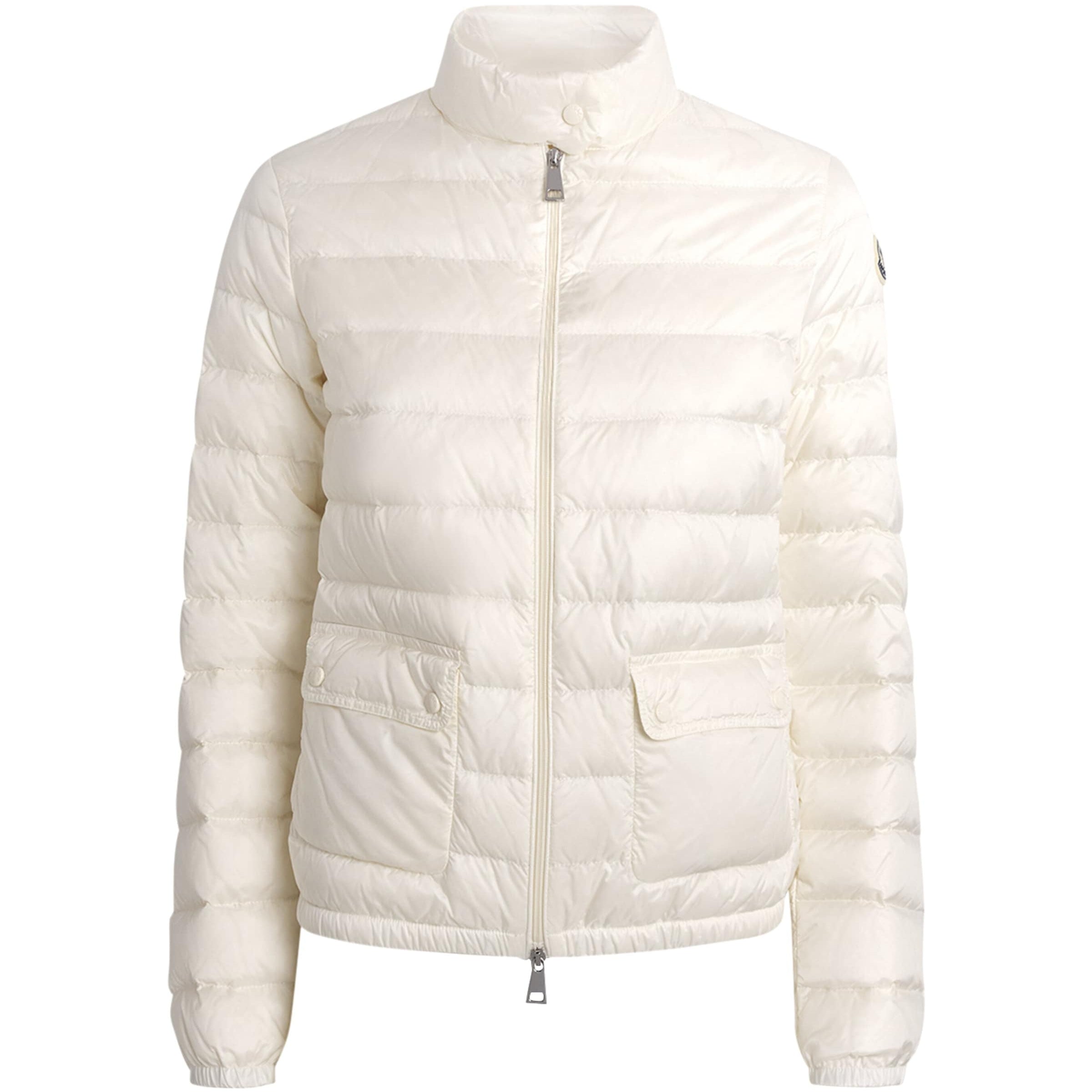 Moncler White Down-Filled Lans Puffer Jacket