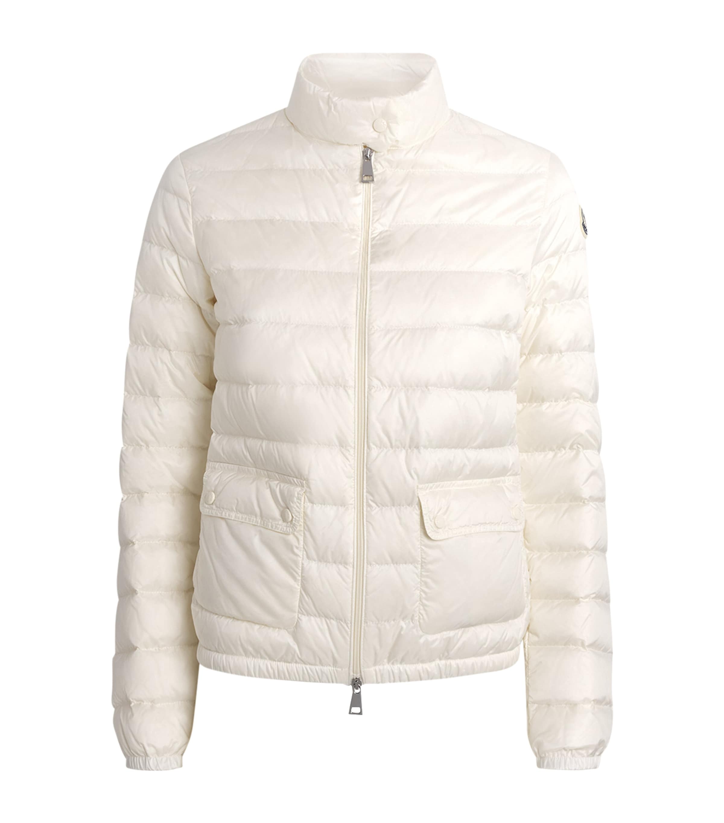 Moncler White Down-Filled Lans Puffer Jacket