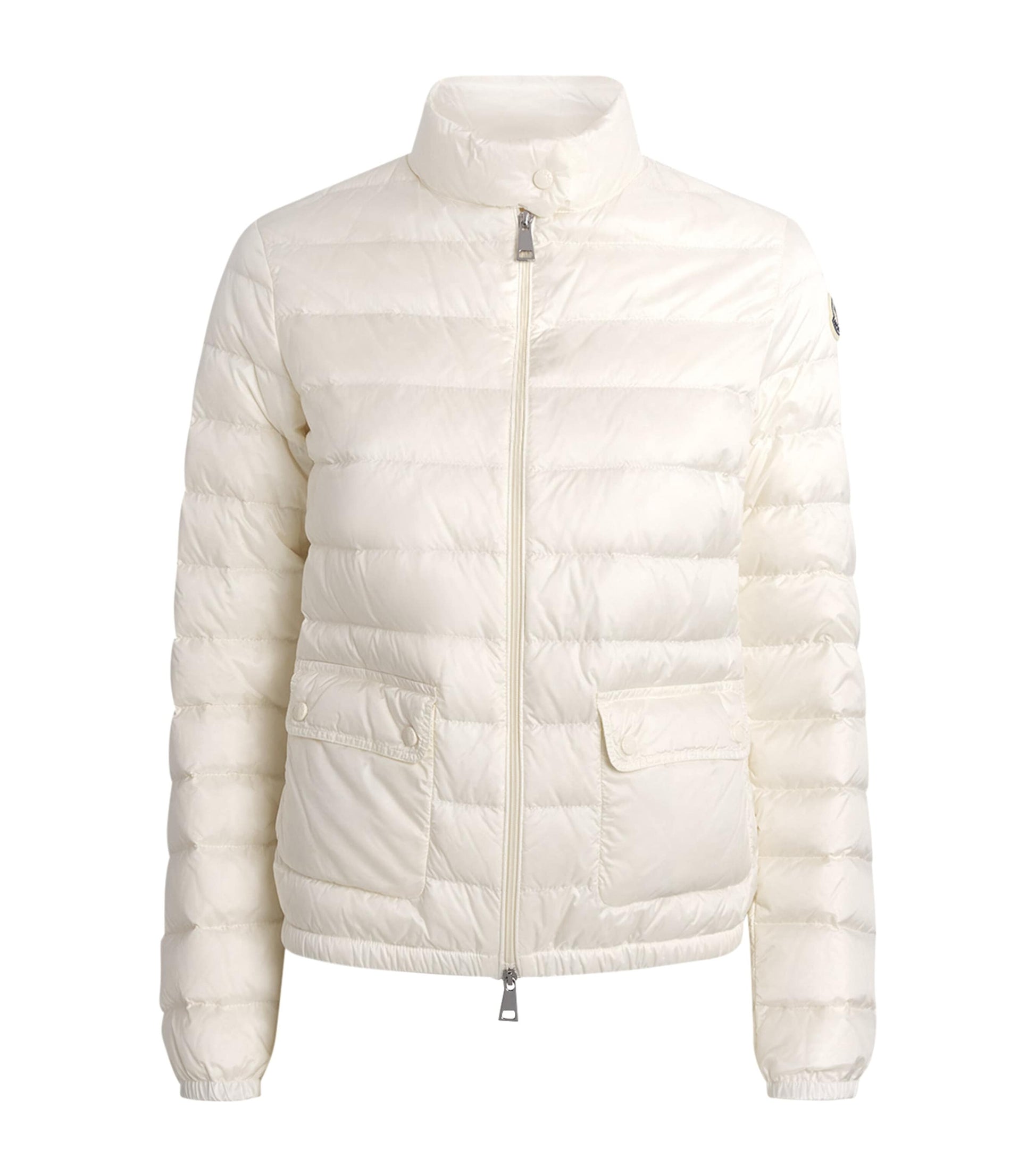 Moncler White Down-Filled Lans Puffer Jacket